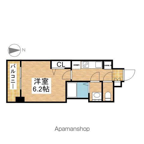 プレサンス千種駅前レイズ(1K/10階)の間取り写真
