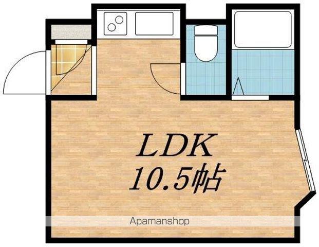 セジュールA(1K/3階)の間取り写真