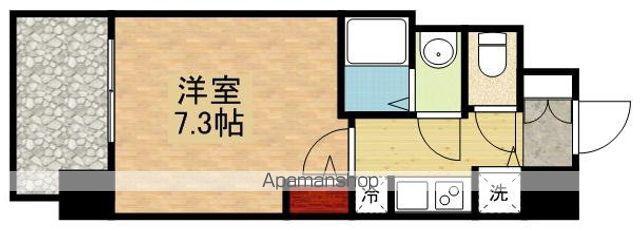 S-RESIDENCE新大阪リデンテ(1K/8階)の間取り写真