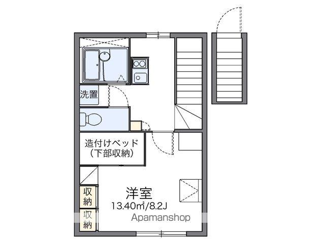 レオパレスマリーゴールド(1K/2階)の間取り写真