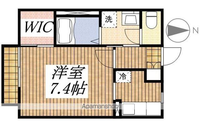 プラザコート(1K/2階)の間取り写真