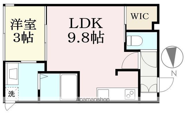 MAGGOTTS(1LDK/1階)の間取り写真
