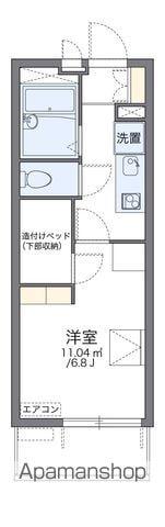 レオパレスシャルム宝(1K/4階)の間取り写真
