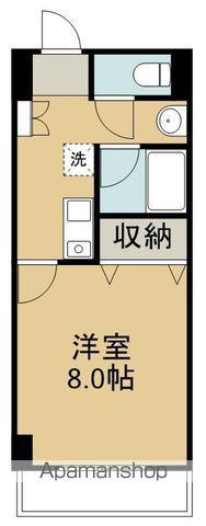 PLANTIER(1K/4階)の間取り写真