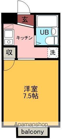シャンポールGEE(1K/2階)の間取り写真