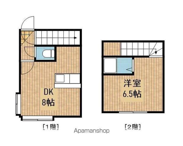 ソル ドムス文京台弐番館(1DK/1階)の間取り写真