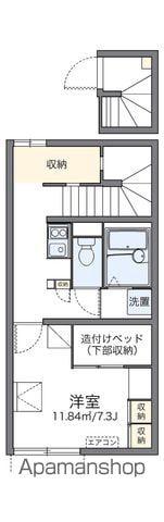 レオパレスマリナⅡ(1K/2階)の間取り写真