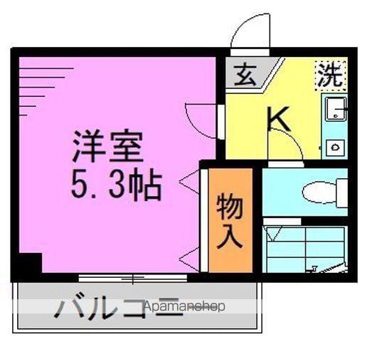 レイディアンス(1K/3階)の間取り写真
