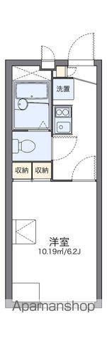 レオパレスヒルズ島台(1K/2階)の間取り写真