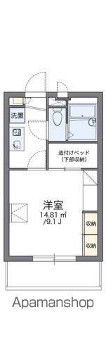 レオパレスチェリーブロッサム(1K/3階)の間取り写真