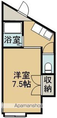 メゾンセピア(1K/2階)の間取り写真