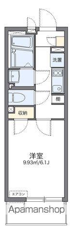 レオネクスト福寿草(1K/3階)の間取り写真