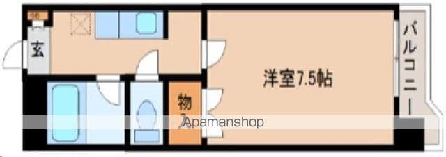 リエス榴岡5丁目(1K/5階)の間取り写真