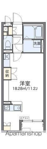 レオネクストオールリバー(ワンルーム/2階)の間取り写真