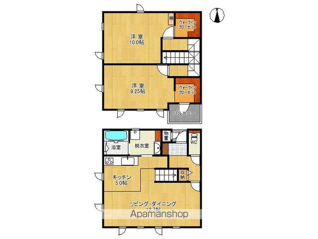 カトルカール帯広ステラグラン(2LDK)の間取り写真