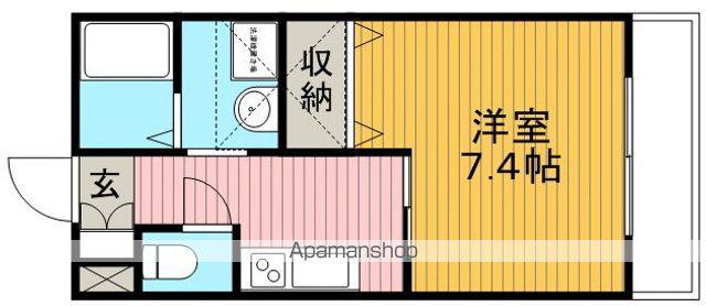 阪急電鉄宝塚線 豊中駅 徒歩15分 2階建 築23年(1K/1階)の間取り写真