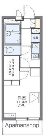 レオパレス前里(1K/3階)の間取り写真