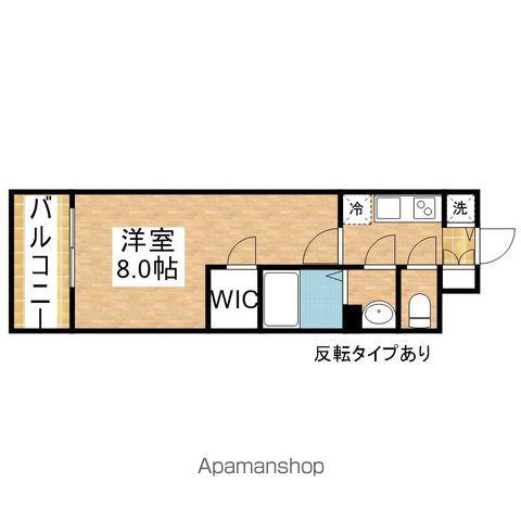 エスリード新栄グランラグジェ(1K/11階)の間取り写真