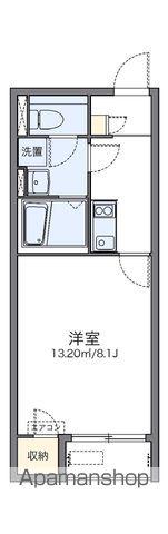 レオネクストまるた(1K/1階)の間取り写真