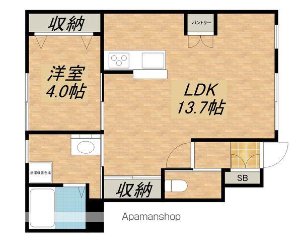 草津線 三雲駅 徒歩32分 2階建 築4年(1LDK/1階)の間取り写真