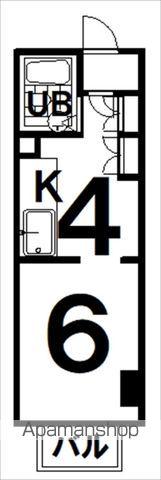 NCウイング18(1K/3階)の間取り写真