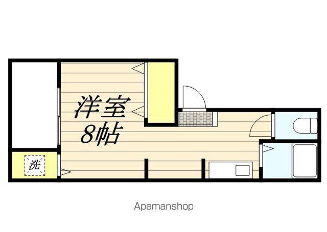 イマージュ姪浜Ⅰ(ワンルーム/3階)の間取り写真