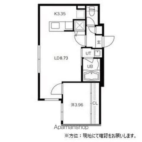 ARISTO北7条(1LDK/3階)の間取り写真