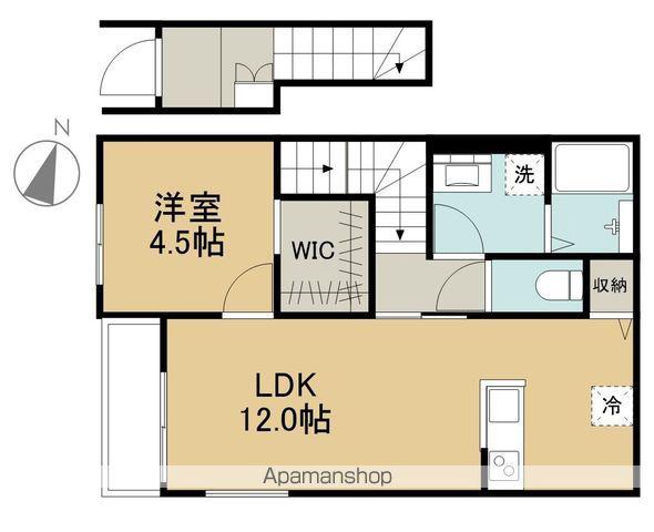 リーブルファイン新舞子2号館(1LDK/2階)の間取り写真