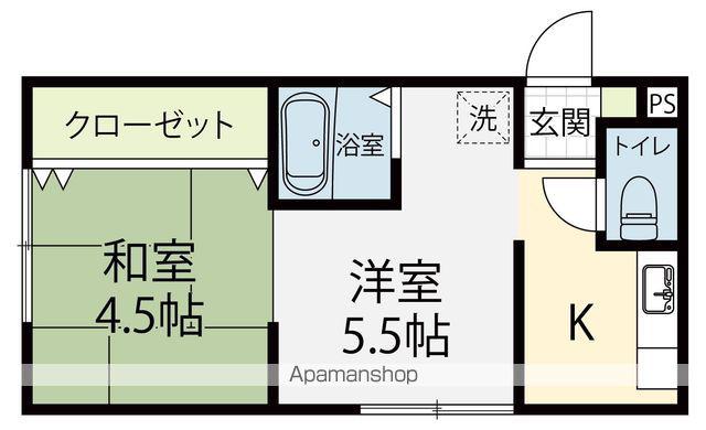 みかんちゃん(2K/1階)の間取り写真