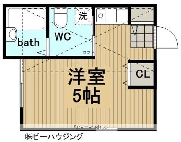 リヴィエールマツダ(ワンルーム/2階)の間取り写真