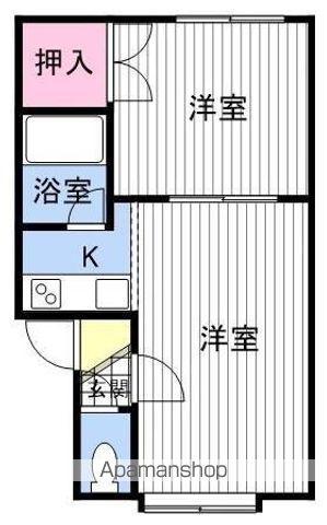 ウィーンストーン壱番館(1LDK/3階)の間取り写真