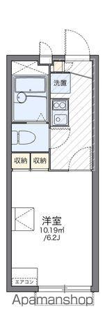 レオパレスアイアイ(1K/2階)の間取り写真