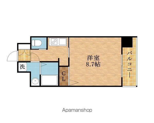 FOREST GRACE 城東京橋Ⅰ(1K/11階)の間取り写真