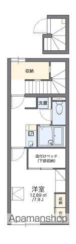 レオパレス堀川町(1K/2階)の間取り写真