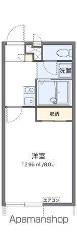 レオパレスポム(1K/1階)の間取り写真