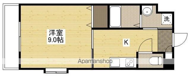 TYTハピネス(1K/5階)の間取り写真