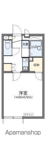 レオネクストかのう(1K/1階)の間取り写真