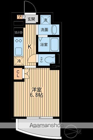 プライムアーバン西大島(1K/18階)の間取り写真