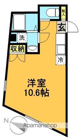 ION下北沢(ワンルーム/4階)の間取り写真