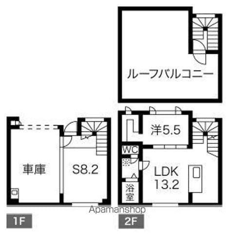 KPーGARAGE KOTONI(1SLDK/1階)の間取り写真