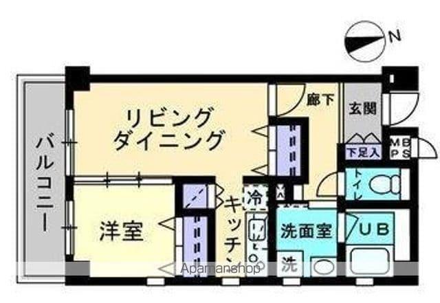 リマーク旅籠町(1LDK/2階)の間取り写真