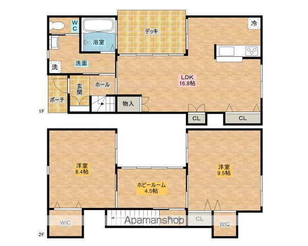 サウスコートⅡ(2SLDK)の間取り写真