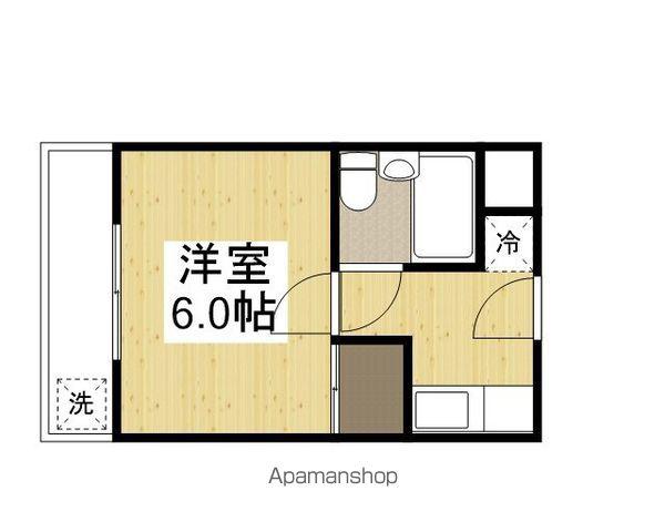 COMFORT HIROSE Ⅰ(1K/3階)の間取り写真