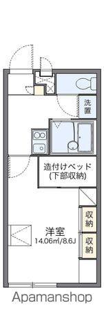 レオパレスプリマベーラ(1K/2階)の間取り写真