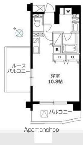 グレイスコート志村三丁目(ワンルーム/5階)の間取り写真