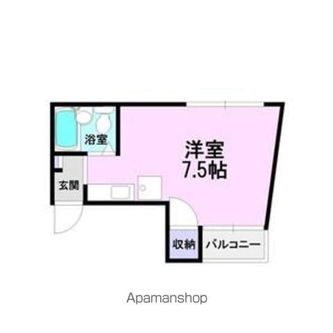 ROA BUIL ANNEX(ワンルーム/2階)の間取り写真