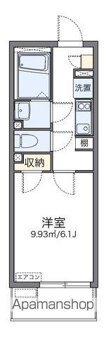 レオネクストエリーゼ(1K/2階)の間取り写真
