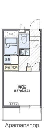 レオパレスBOSHUKE水笠(1K/2階)の間取り写真
