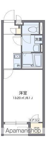 クレイノドラジェ(1K/2階)の間取り写真
