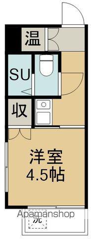 ホワイトハイツ(1K/4階)の間取り写真